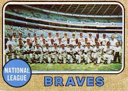 1968 Topps Baseball Cards      221     Atlanta Braves TC